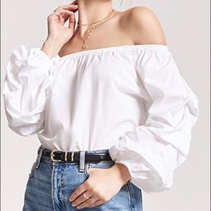 Off the shoulder top